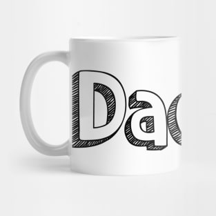 Daoko // Typography Design Mug